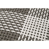 Modern European furniture - Woven Flat Rope Indoor/Outdoor Ottoman - www.oroa.com