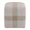 Modern European furniture - Woven Flat Rope Indoor/Outdoor Ottoman - www.oroa.com