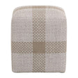 Modern European furniture - Woven Flat Rope Indoor/Outdoor Ottoman - www.oroa.com