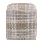 Modern European furniture - Woven Flat Rope Indoor/Outdoor Ottoman - www.oroa.com
