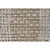 Modern European furniture - Woven Flat Rope Indoor/Outdoor Ottoman - www.oroa.com