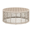 Modern European furniture - Beige Rope Outdoor Coffee Table - www.oroa.com
