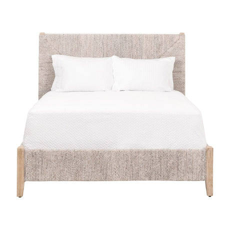Whitewashed Abaca Rope Bed | Living Essentials Malay