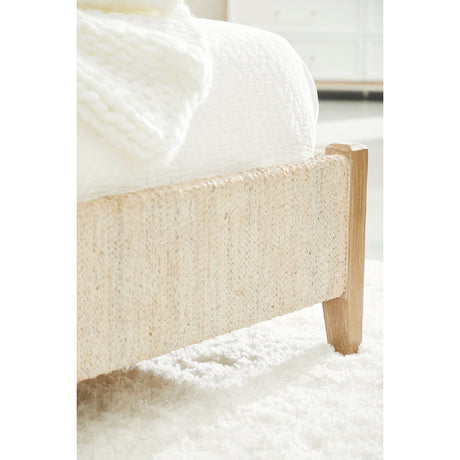 Whitewashed Abaca Rope Bed | Living Essentials Malay