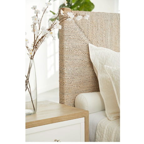 Whitewashed Abaca Rope Bed | Living Essentials Malay