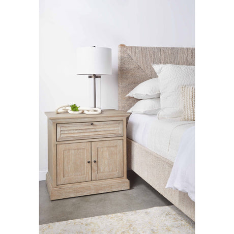 Whitewashed Abaca Rope Bed | Living Essentials Malay