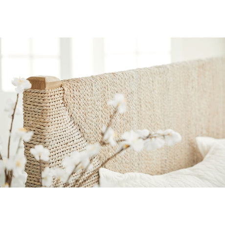 Whitewashed Abaca Rope Bed | Living Essentials Malay