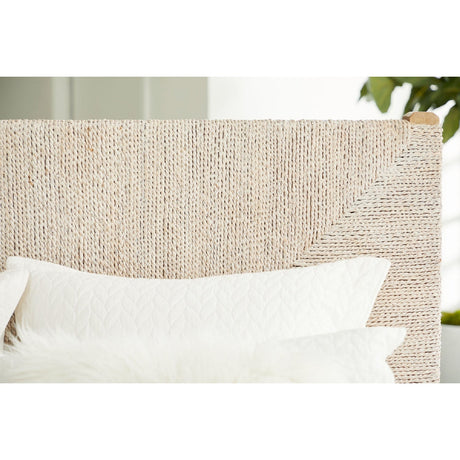 Whitewashed Abaca Rope Bed | Living Essentials Malay