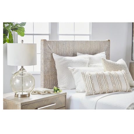 Whitewashed Abaca Rope Bed | Living Essentials Malay