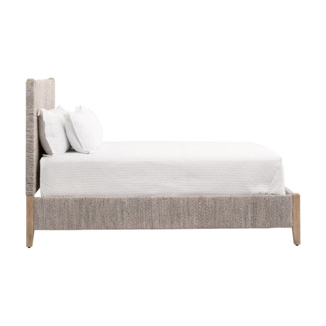 Whitewashed Abaca Rope Bed | Living Essentials Malay