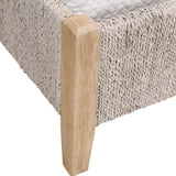 Modern European furniture - Abaca Rope California King Bed - www.oroa.com