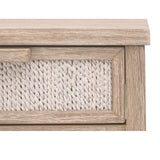 Modern European furniture - Gray Mahogany 1-Drawer Nightstand - www.oroa.com
