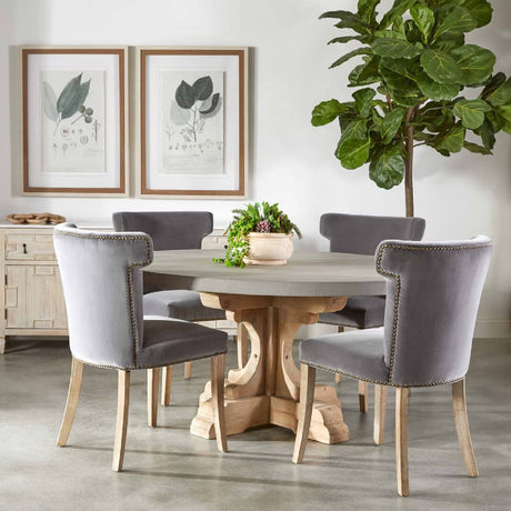 Velvet Dining Chair | Living Essentials Celina