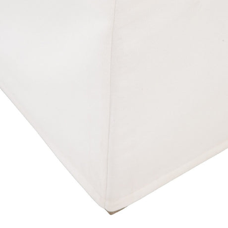 Modern European furniture - White Dining Chair Slipcovers (2) - www.oroa.com