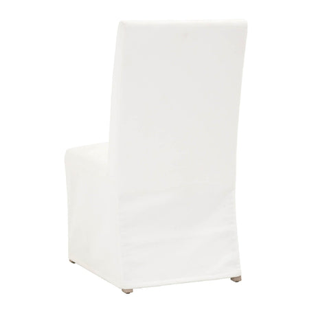 Modern European furniture - White Dining Chair Slipcovers (2) - www.oroa.com