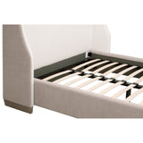 Beige Fabric Bed | Living Essentials Sloan