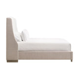 Beige Fabric Bed | Living Essentials Sloan