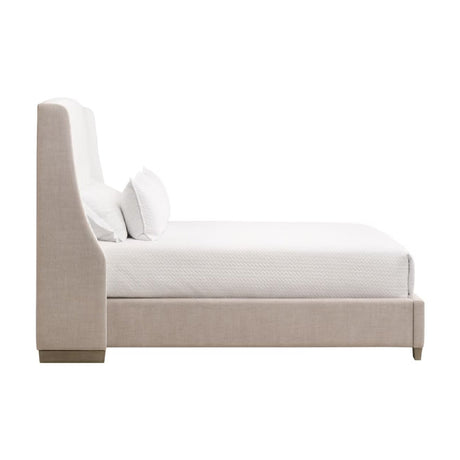 Beige Fabric Bed | Living Essentials Sloan