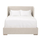 Modern European furniture - Winged Headboard Kind Bed - www.oroa.com