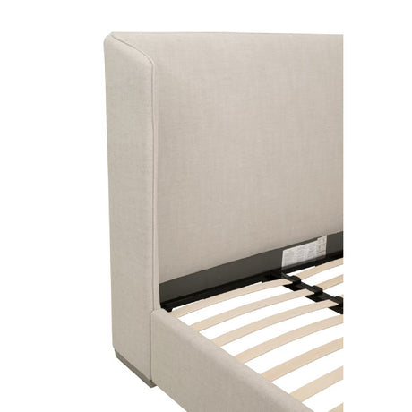 Modern European furniture - Winged Headboard Kind Bed - www.oroa.com