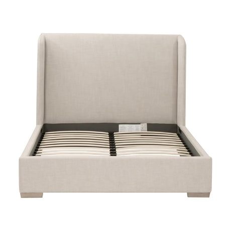 Modern European furniture - Winged Headboard Kind Bed - www.oroa.com