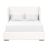 Modern European furniture - Winged Headboard Kind Bed - www.oroa.com