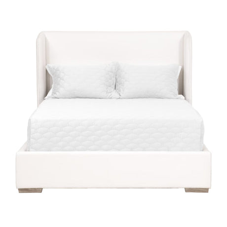 Modern European furniture - Winged Headboard Kind Bed - www.oroa.com