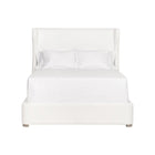 Wing-Shaped Headboard Queen Bed | Living Essentials Balboa