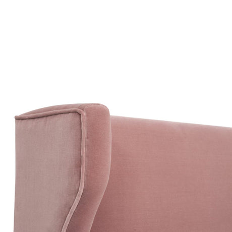 Wing-Shaped Headboard Queen Bed | Living Essentials Balboa
