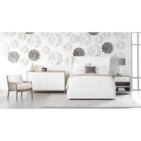 White Upholstered Bed | Living Essentials Balboa