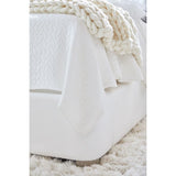 White Upholstered Bed | Living Essentials Balboa