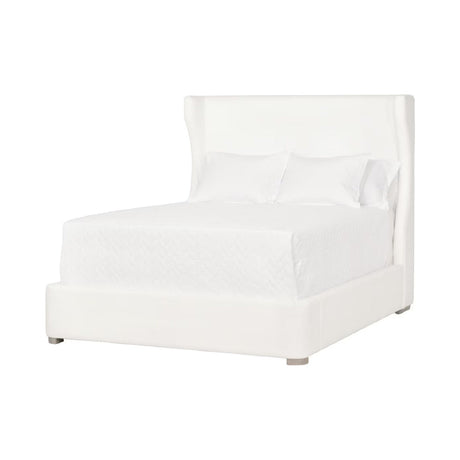 White Upholstered Bed | Living Essentials Balboa
