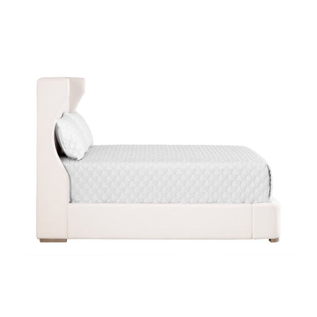 White Upholstered Bed | Living Essentials Balboa
