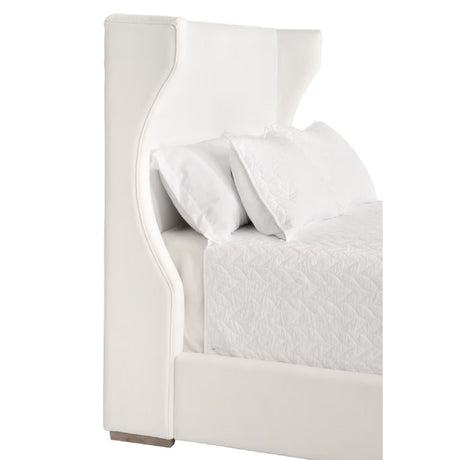 White Upholstered Bed | Living Essentials Balboa