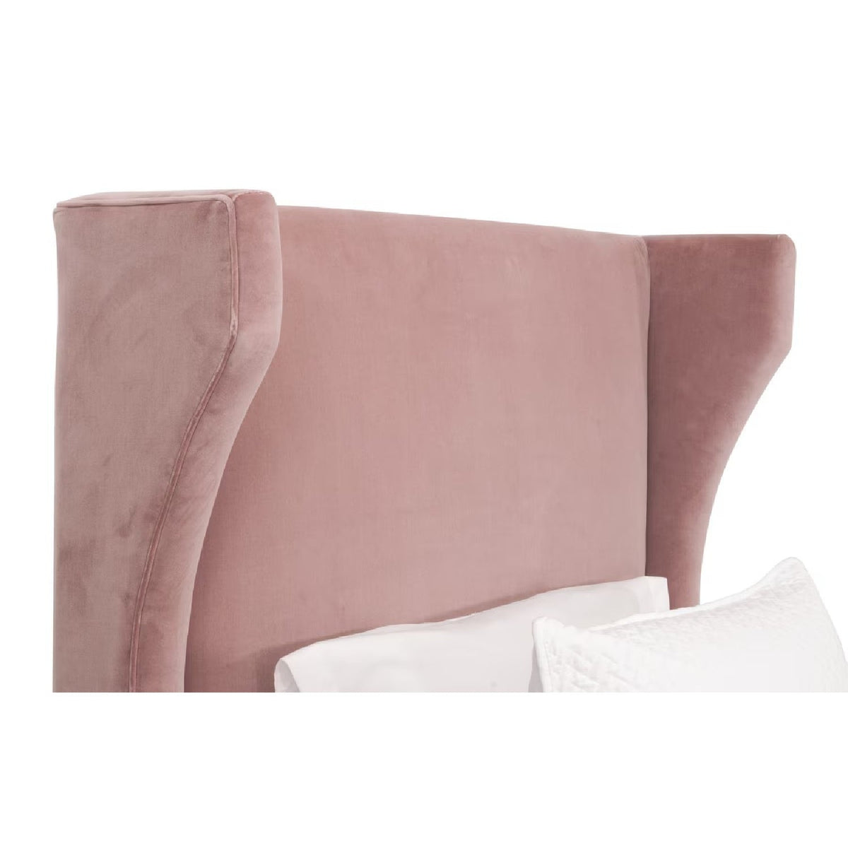 Modern European furniture - Velvet Winged Twin Bed - www.oroa.com