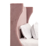 Modern European furniture - Velvet Winged Twin Bed - www.oroa.com