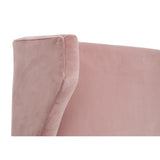 Modern European furniture - Velvet Winged Twin Bed - www.oroa.com