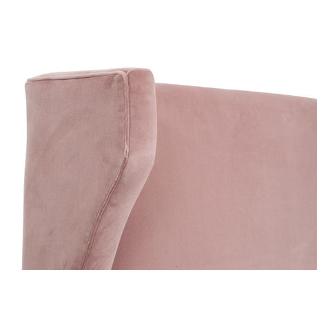 Modern European furniture - Velvet Winged Twin Bed - www.oroa.com