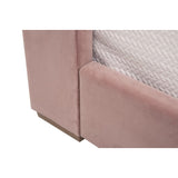 Modern European furniture - Velvet Winged Twin Bed - www.oroa.com