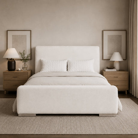 Modern European furniture - Minimalist Upholstered Bed - www.oroa.com