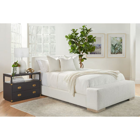 Modern European furniture - Minimalist Upholstered Bed - www.oroa.com