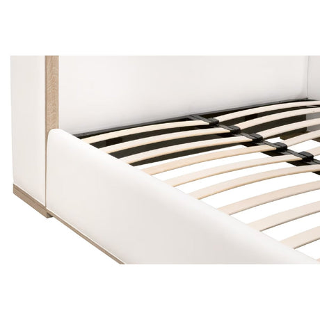 White Upholstered Bed | Living Essentials Tailor