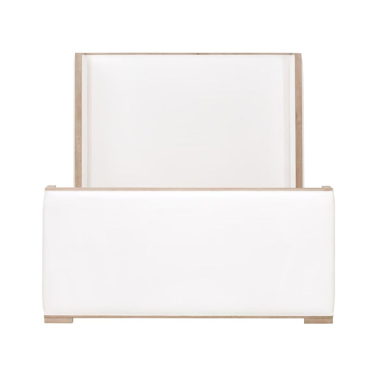 White Upholstered Bed | Living Essentials Tailor