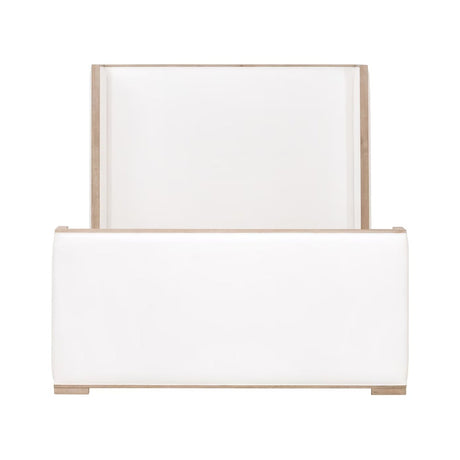 White Upholstered Bed | Living Essentials Tailor