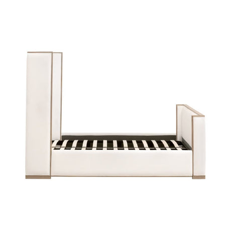 White Upholstered Bed | Living Essentials Tailor