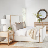 White Upholstered Bed | Living Essentials Tailor