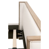 White Upholstered Bed | Living Essentials Tailor