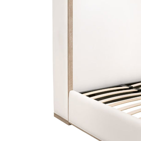 White Upholstered Bed | Living Essentials Tailor
