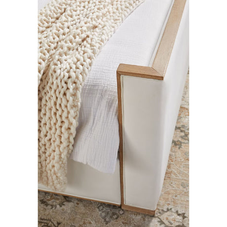 White Upholstered Bed | Living Essentials Tailor