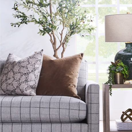 Piped Square Pillows (2) | Living Essentials The Not So Basic